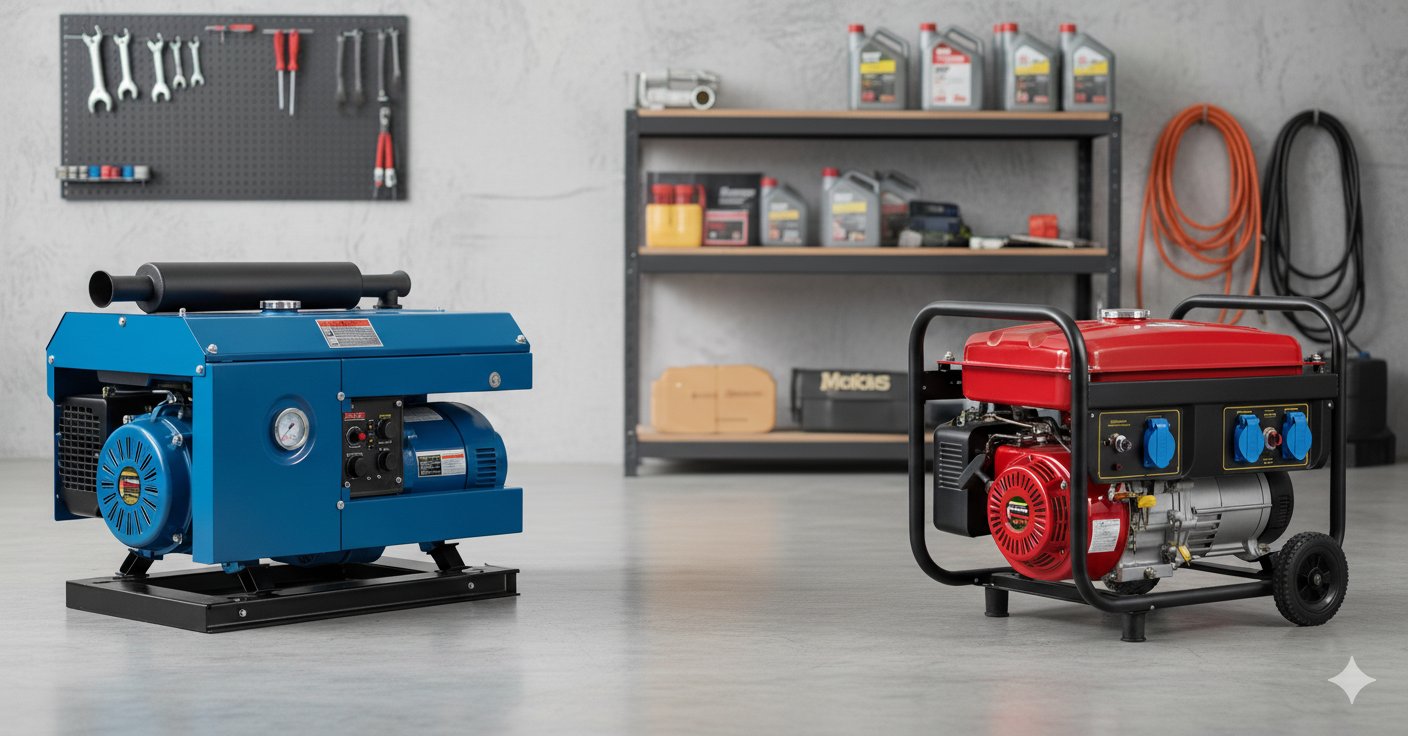  Dizel ve Benzinli Jenaratör Arasındaki Farklar – Hangisi Sizin İçin Uygun?