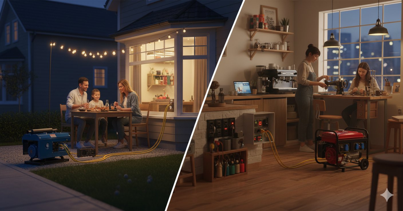 Taşınabilir Jenaratörler: Ev ve Küçük İşletmeler İçin Pratik Çözümler